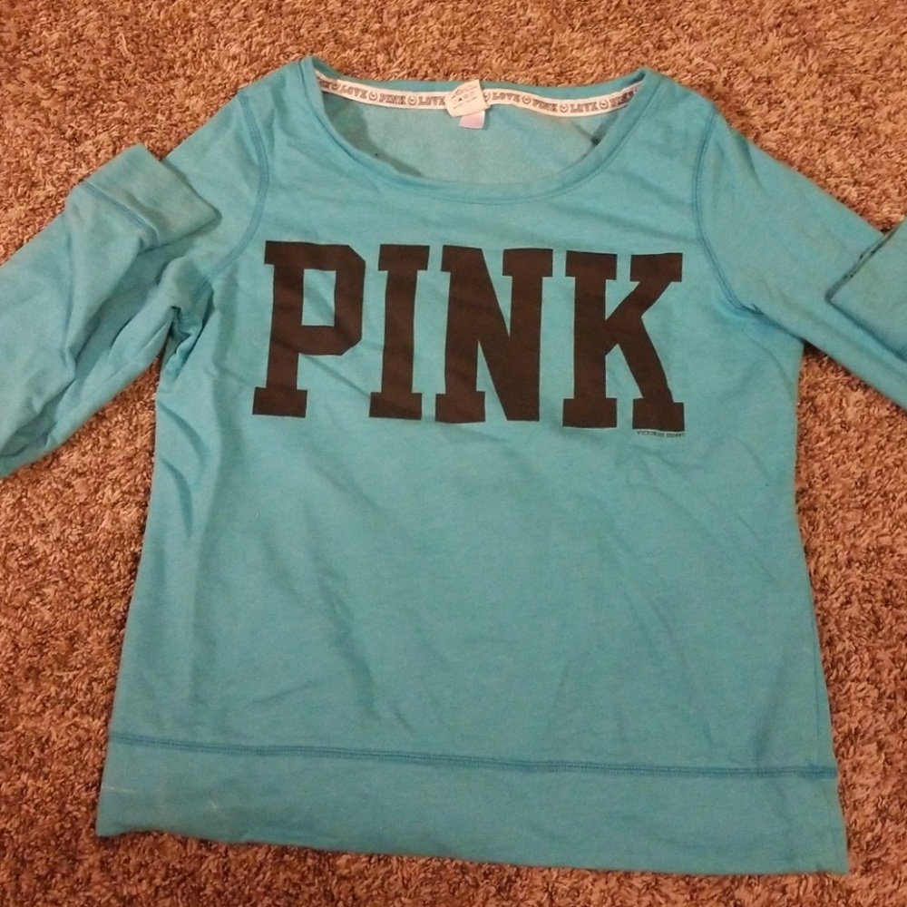 VS pink sweatshirt